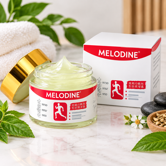 MELODINE Japanese Soothing Massage Gel – Herbal Muscle & Joint Massage Gel (50g)