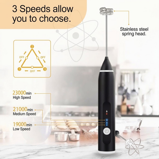 2 In 1 Electric Coffee Beater