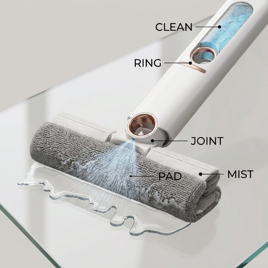 New Portable Mini Squeeze Mop Compact, Lightweight & Easy Cleaning